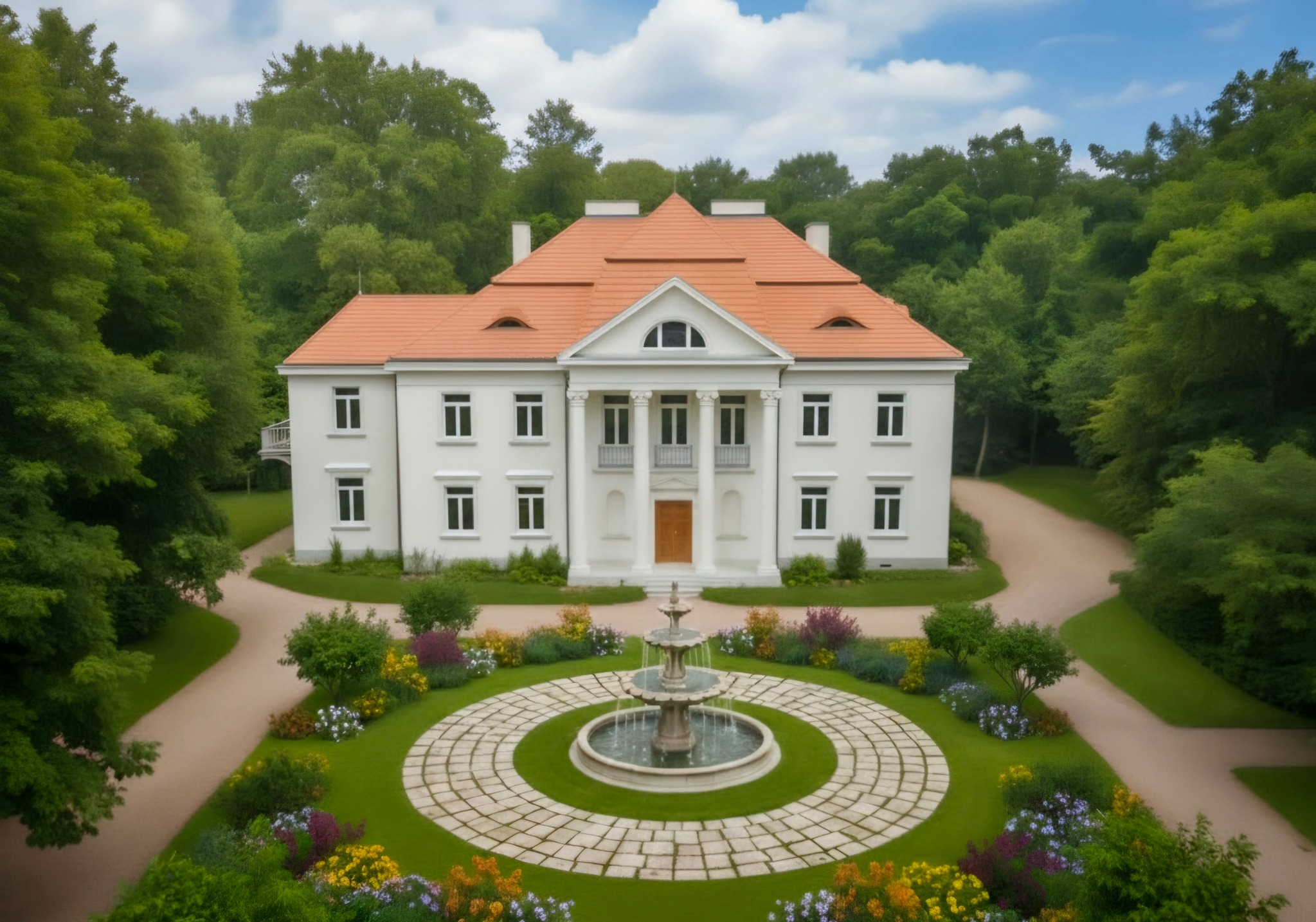 Wizualizacja koncepcyjna rezydencji